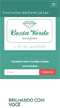 Mobile Screenshot of costaverdesemijoias.com.br